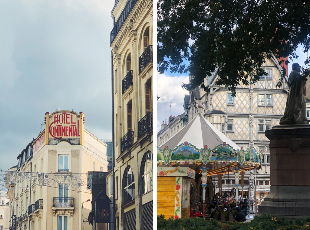 2 jours à Angers - hôtel Continental et Maison Adam