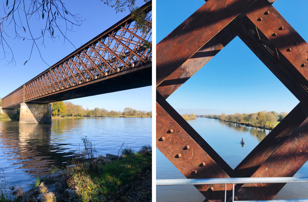 2 jours à Angers - pont en fer de Segré