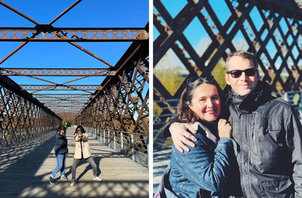 2 jours à Angers - pont en fer de Segré