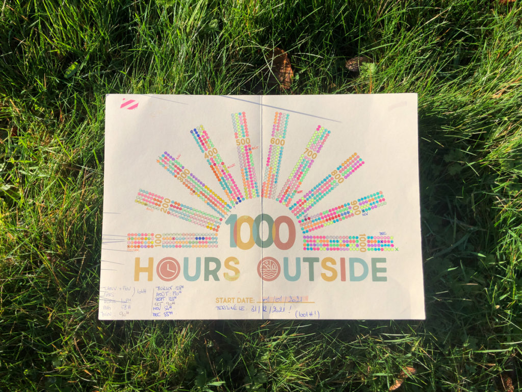 Mon défi 1000 heures dehors - #1000HOUTSIDE