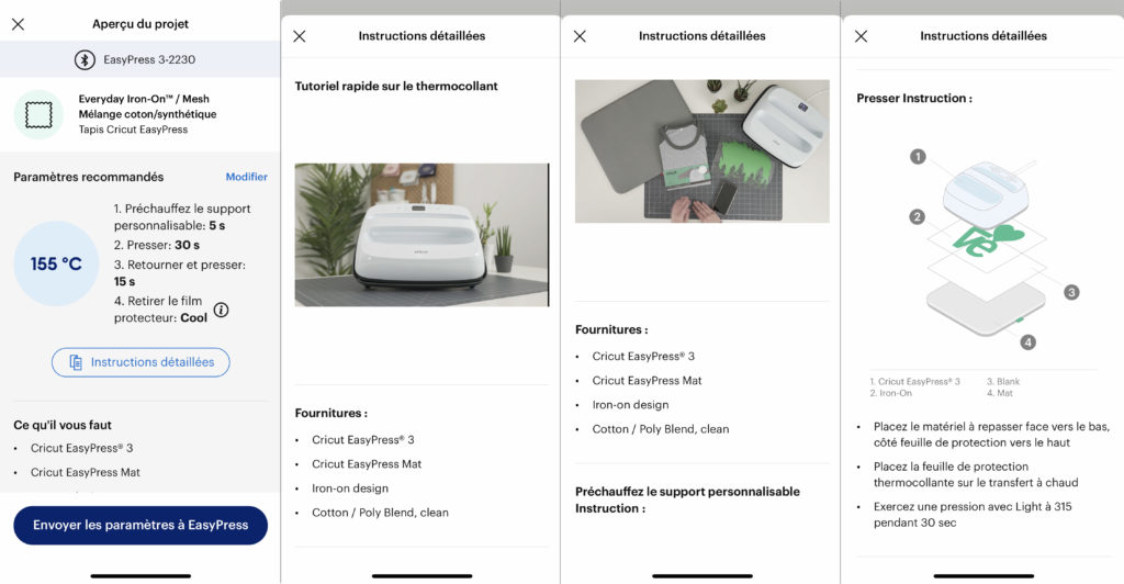 CRICUT EASY PRESS 3 - presse à chaud connectée bluetooth