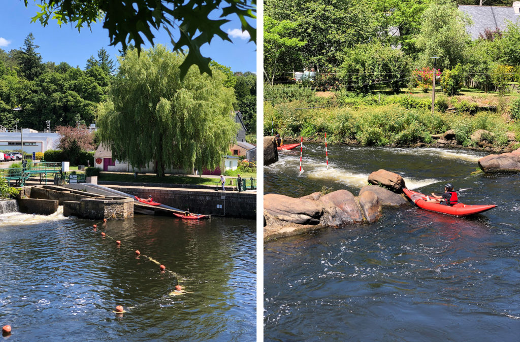 SELLOR - randonnée kayak Blavet - parc eaux vives