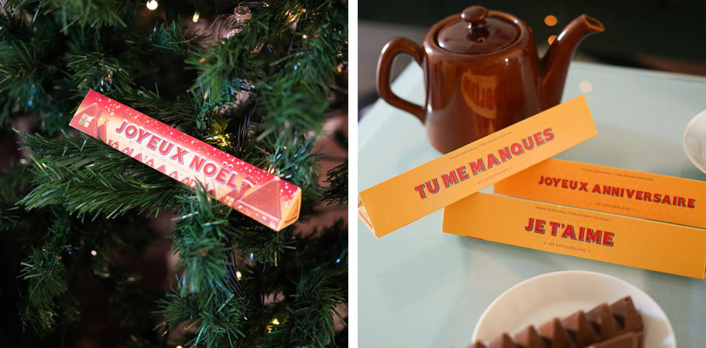 MIEUX QUE DES FLEURS - IDÉES CADEAU NOËL SECRET SANTA À MOINS DE 25€ - Toblerone personnalisé