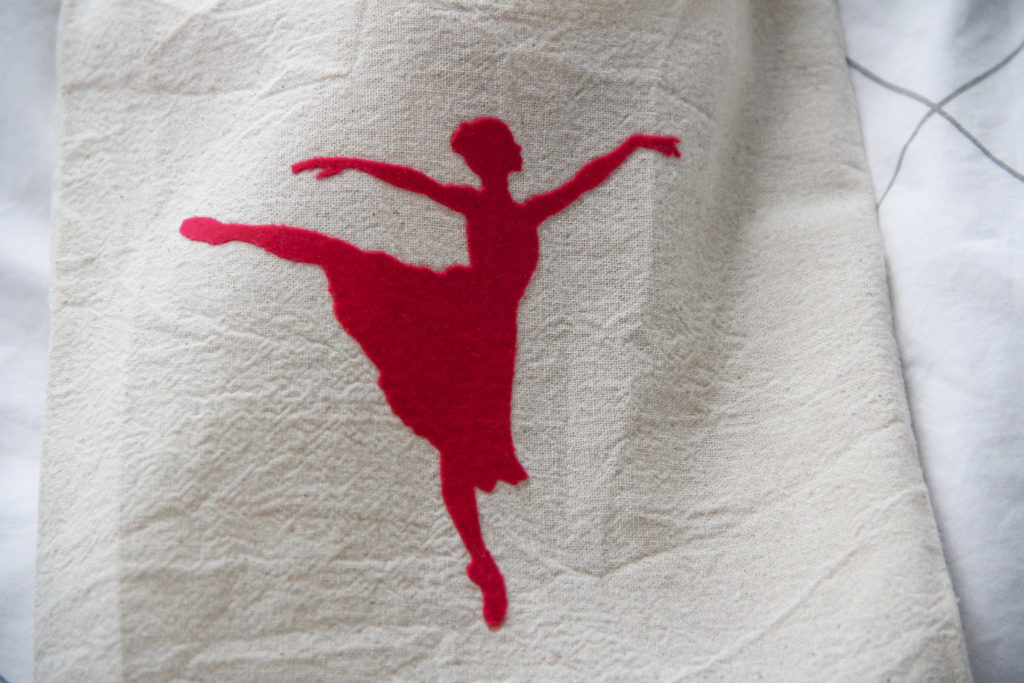 TUTO DIY - sac pochette chaussons de danse classique
