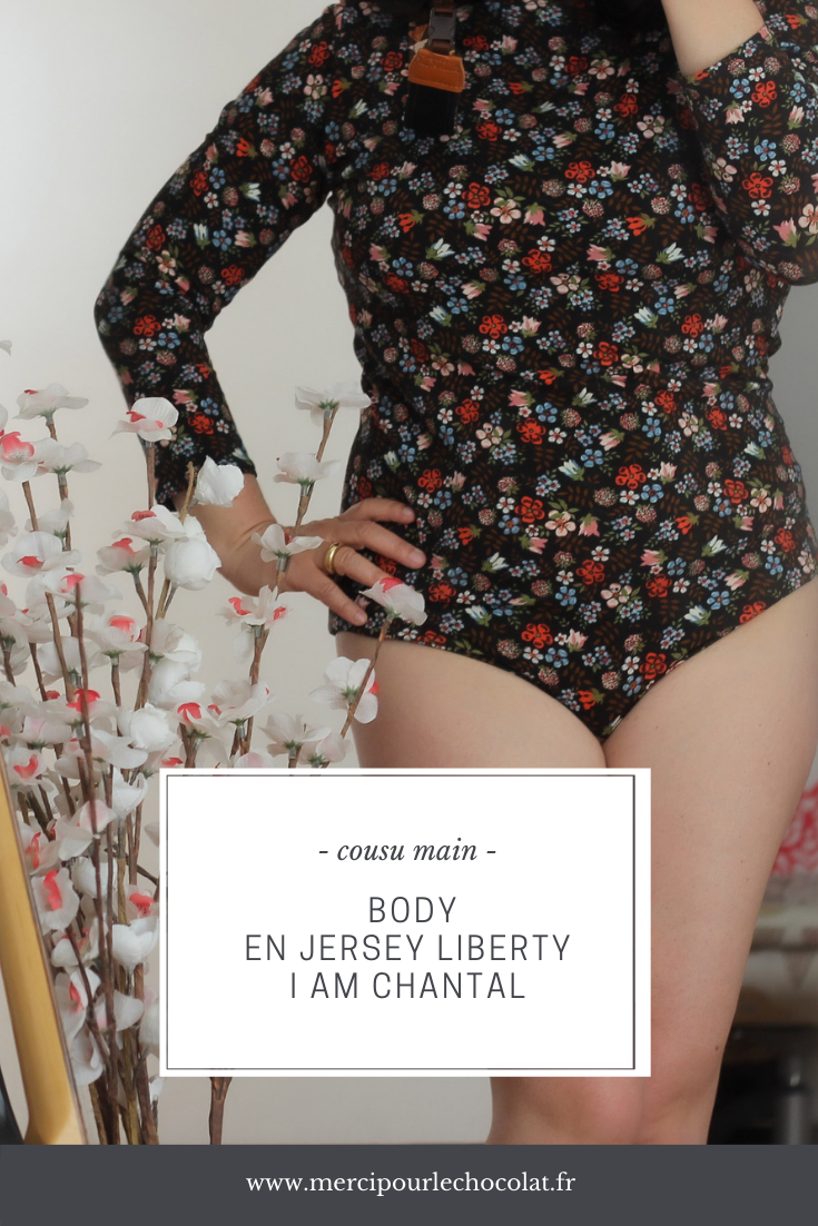 Couture - body I AM PATTERNS CHANTAL jersey Liberty Motif Personnel cousu main