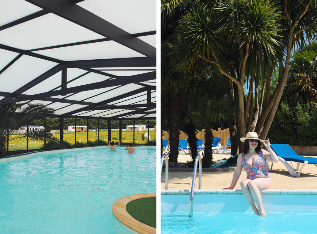 mai 2023 - piscine camping Les Jardins du Morbihan à Monterblanc