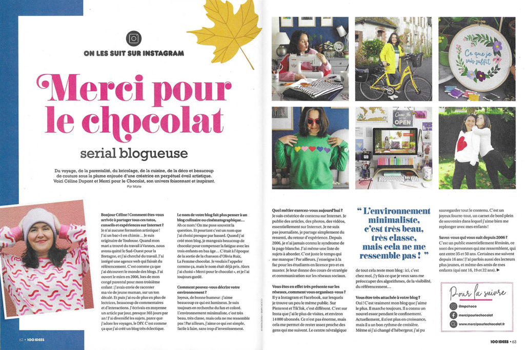 Magazine 100 Idées - num 09 - septembre / octobre 2022