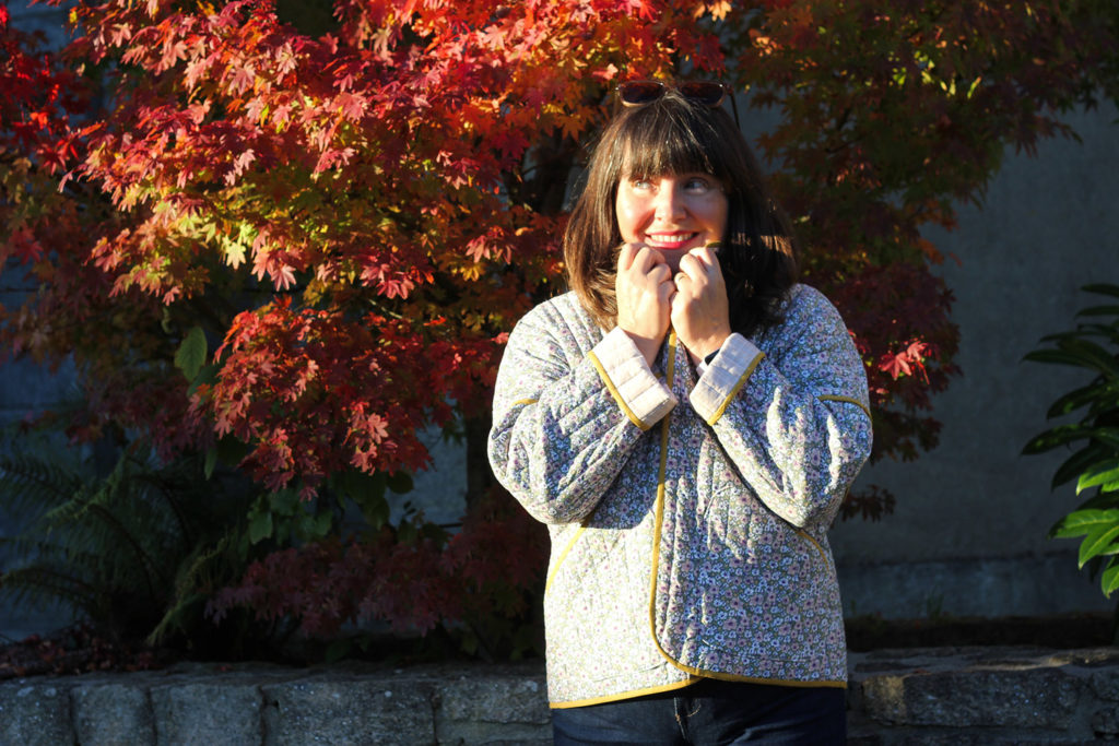 COUTURE FACILE - VESTE MATELASSÉE KIM CHOUETTE KIT + BLOUSE ADÈLE CHOUETTE KIT - cousu main