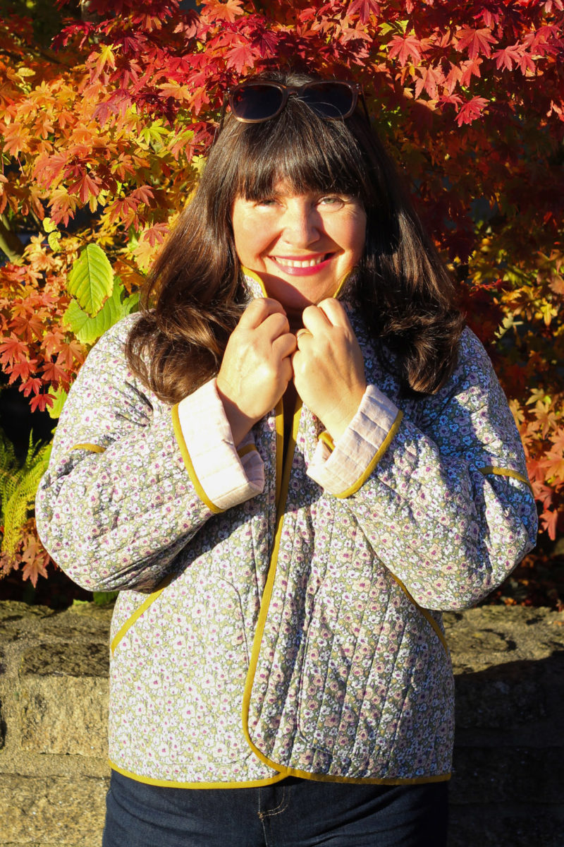 COUTURE FACILE - VESTE MATELASSÉE KIM CHOUETTE KIT + BLOUSE ADÈLE CHOUETTE KIT - cousu main