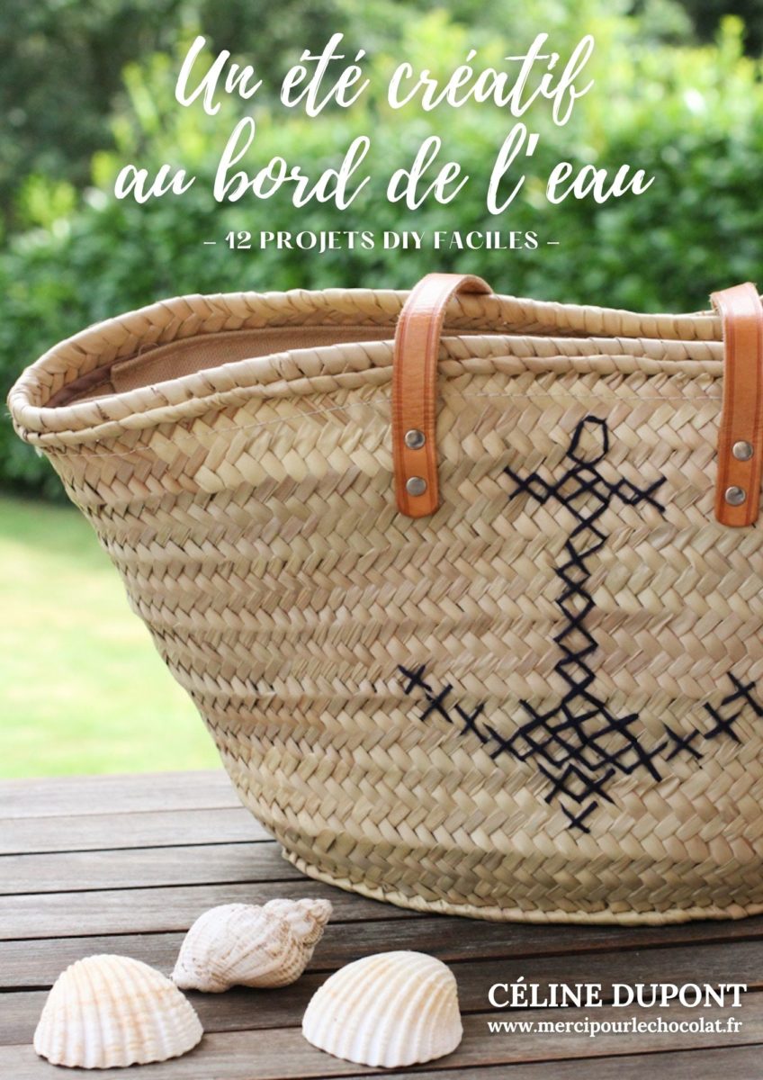 MON NOUVEAU LIVRE NUMÉRIQUE : UN ÉTÉ CRÉATIF AU BORD DE L'EAU - DIY, COUTURE, BRODERIE, BRICOLAGES, JEUX 